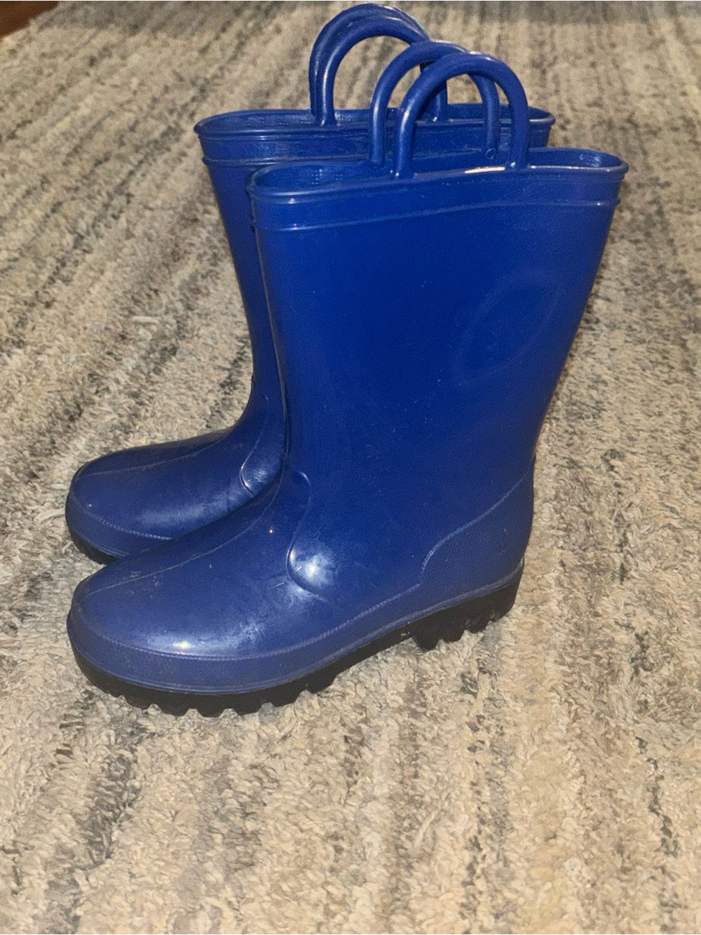 Kids Blue Waterproof Rain Boots